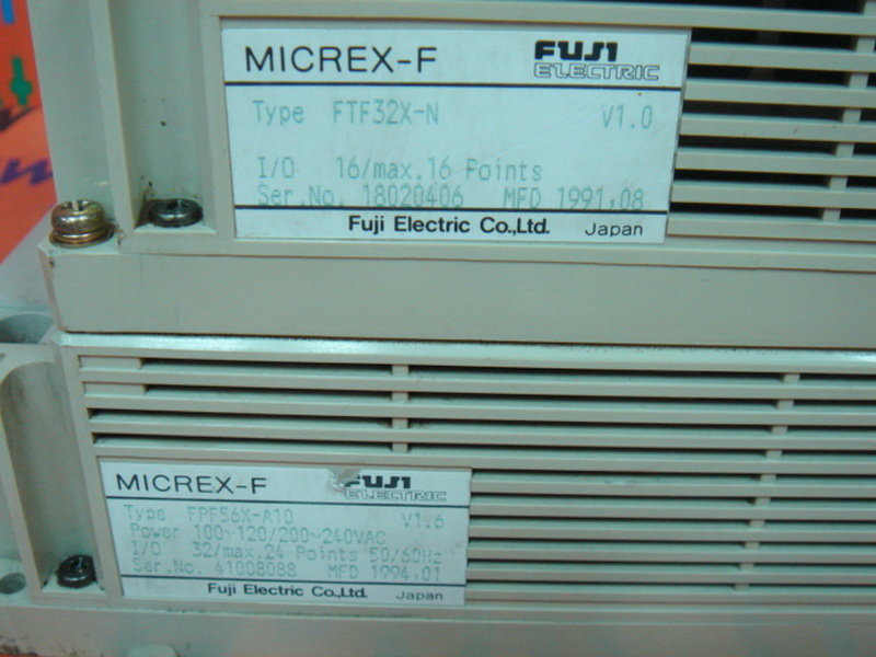 FUJI FTF32X-N / FPF56X-A10 - PLC DCS SERVO Control MOTOR POWER SUPPLY IPC  ROBOT